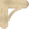Ekena Millwork Thorton Craftsman Rough Sawn Bracket, Douglas Fir, 6"W x 22"D x 22"H BKT06X22X22THR04RDF - alternate 2